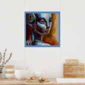 SF - Kunstmatige Intelligentie Hero 3 Poster (Keuken)