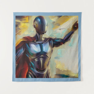 SF - Kunstmatige Intelligentie Hero 4 Wandkleed