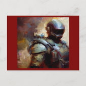 SF - Militaire Held 3 Briefkaart (Voorkant)