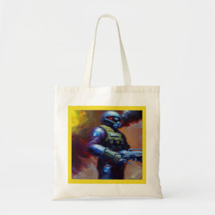 SF - Militaire Held 4 Tote Bag