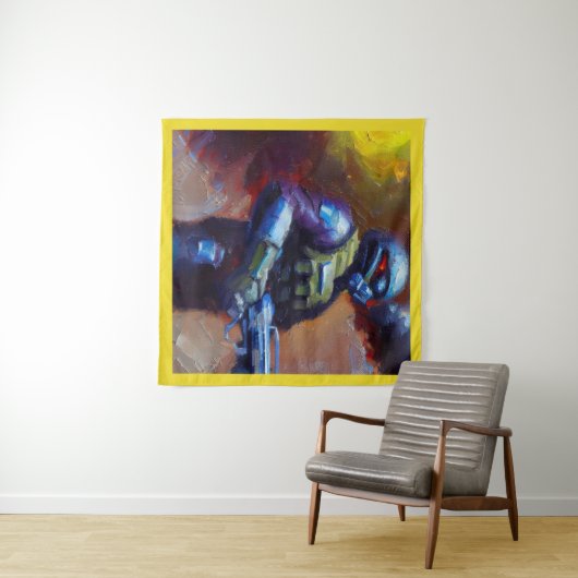 SF - Militaire Held 4 Wandkleed (In Situ (horizontaal))