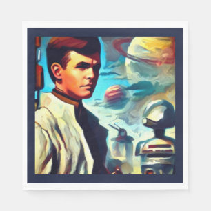 SF Pulp Magazine Hoesje Stijl 2 Servet