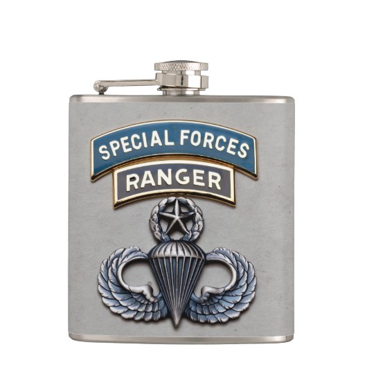 SF Ranger Master Airborne Heupfles (Voorkant)