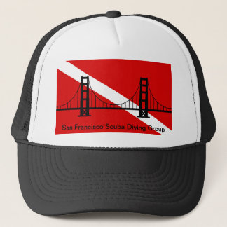 SF Scuba Diving Group logo trucker Pet