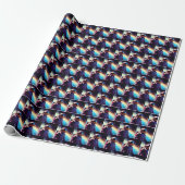 SF Space Hero 1 Cadeaupapier (Uitgerold)