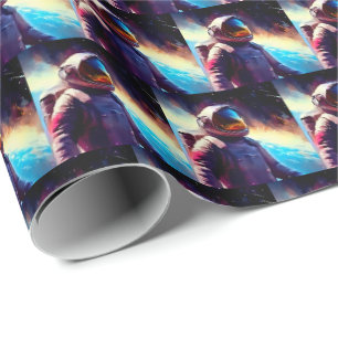 SF Space Hero 1 Cadeaupapier