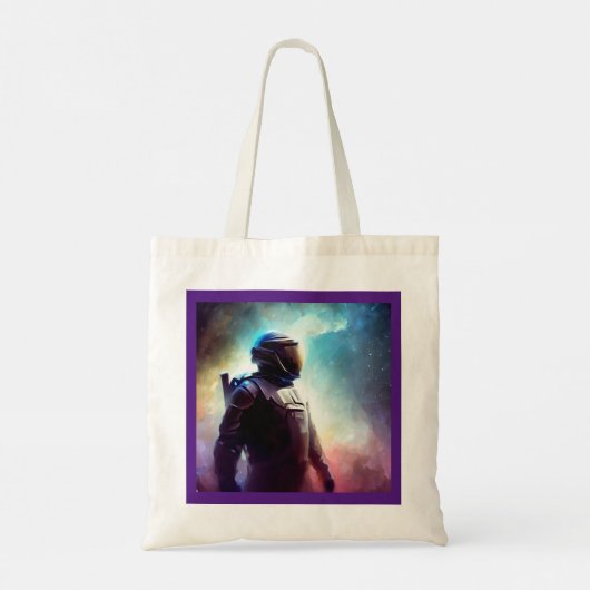 SF Space Hero 3 Tote Bag (Achterkant)