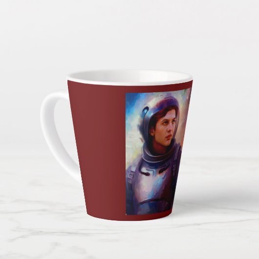 SF Space Hero 4 Latte Mok (Linkerhoek)