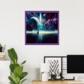 SF - Space Opera 1 Poster (Thuiskantoor)