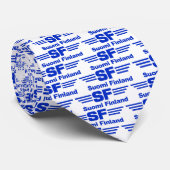 SF Suomi Finland stropdas (Opgerold)