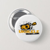 sf Ukulele Logo Ronde Button 5,7 Cm (Voorkant /achterkant)