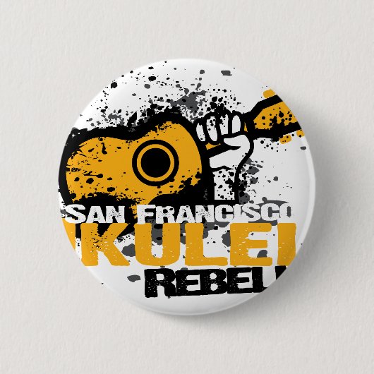 sf Ukulele Logo Ronde Button 5,7 Cm (Voorkant)