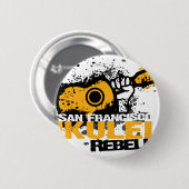 sf Ukulele Logo Ronde Button 5,7 Cm (Voorkant /achterkant)