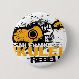 sf Ukulele Logo Ronde Button 5,7 Cm
