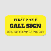 SFARC NAAMPLAATJE (Voorkant)