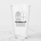 SFBA CORSA autoclub pint glas (Achterkant)