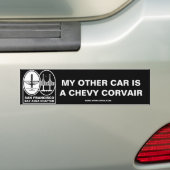 SFBA CORSA "Mijn andere auto..." Bumpersticker (Op auto)