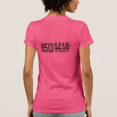 SFD 150 T-shirt en toile Bella pour femmes (Dos)