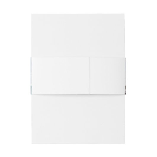 Sfeer Landschap Foto Bruiloft Bellyband Uitnodigingen Wikkel (Achterkant Voorbeeld)