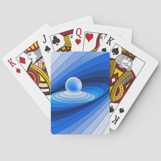 Sfeer met Ripples Classic speelkaarten (Achterkant)