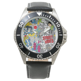 Sfeer op straat horloge