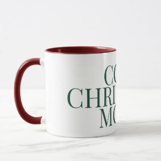 Sfeervolle Kerststemming, Esthetische Koffiemok Mok