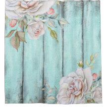 Sfeervolle Landelijke Shabby Chic Badgordijn