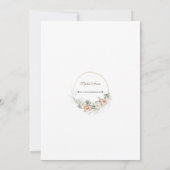 Sfeervolle Roze Levensviering Funeral Herdenking Kaart (Achterkant)