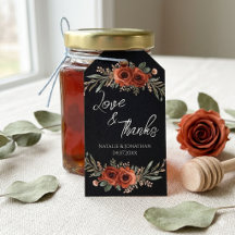 Sfeervolle Terracotta Bloem Boho Bruiloft Bedankt