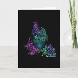 Sferische #1.2 (polaire lichten) feestdagen kaart