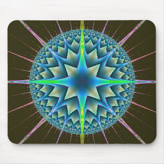 Sferische lichaamsbeweging Mousepad Muismat (Voorkant)