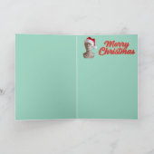 Sfinx Claus Feestdagen Kaart (Binnen)