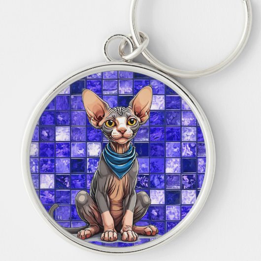 Sfinx kat sleutelhanger (Voorkant)