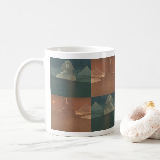 Sfinx mok (Met donut)
