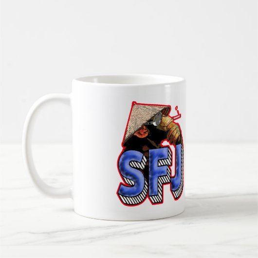 SFJ Podcast Monkey-Mok Koffiemok (Links)