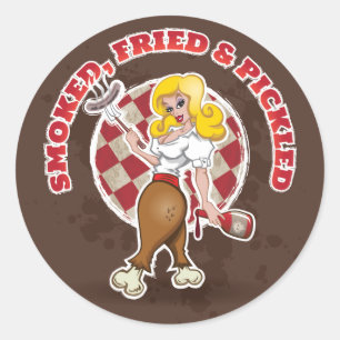 SFP'ed Q-Stickers Ronde Sticker