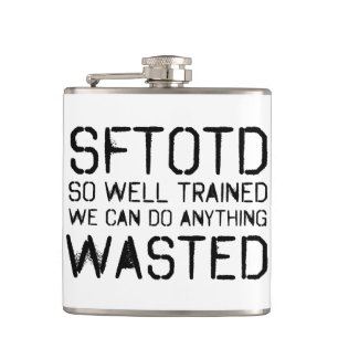 SFTOTD Afgewerkte kolf Heupfles