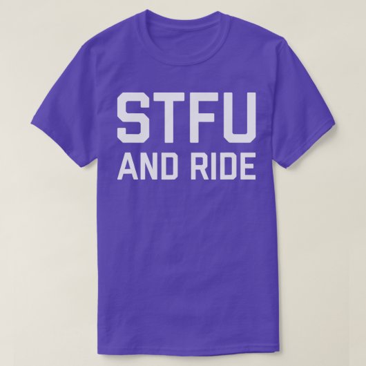 SFU en Ride T-shirt (Design voorkant)