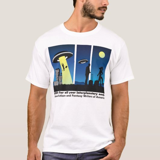 SFWA -- T-shirt interplanétaire (Devant)