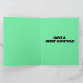 SFYNX HAARLOZE KAT KITTEN KERST KAART (Binnen)