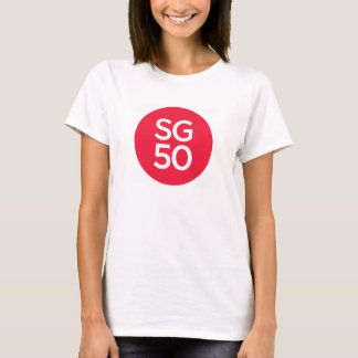 SG50 T-shirt voor vrouwen