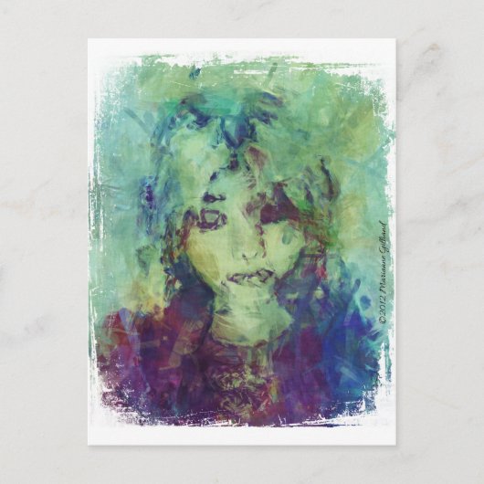 SG 001 Gothic Art Briefkaart (Voorkant)