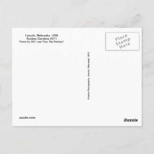 SG Landschap Briefkaart #170N 0170 (Achterkant)