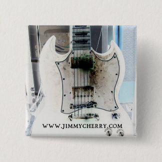 SG - negatief Vierkante Button 5,1 Cm