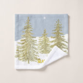 SG- Trees en Star Bad Handdoek (Wasdoekje)