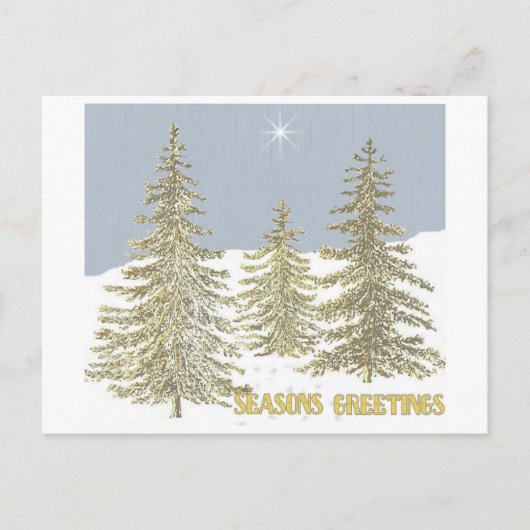 SG-Trees & Star Briefkaart (Voorkant)