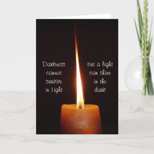 SGI Boeddhistische Kaart met Lotus Candle en NMRK