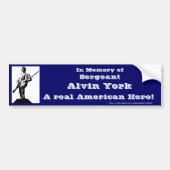 SGT. Alvin York Bumpersticker (Voorkant)