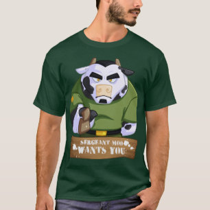 Sgt Moo wil je T-shirt