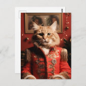 Sgt Pepper Cat Briefkaart (Voorkant / Achterkant)